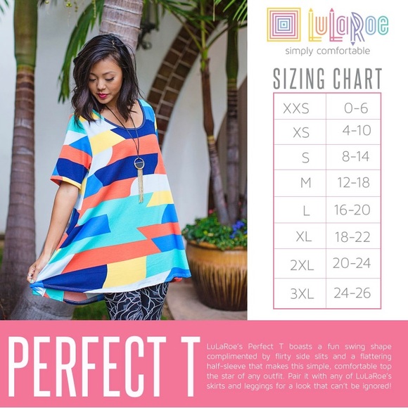 Lularoe Perfect T Size Small S - Picture 5 of 5